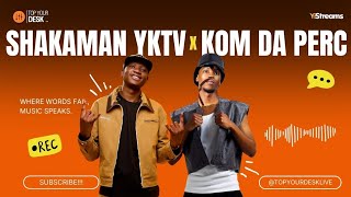KOM DA PERC & SHAKAMAN YKTV | B2B LIVE MIX | TOP YOUR DESK LIVE