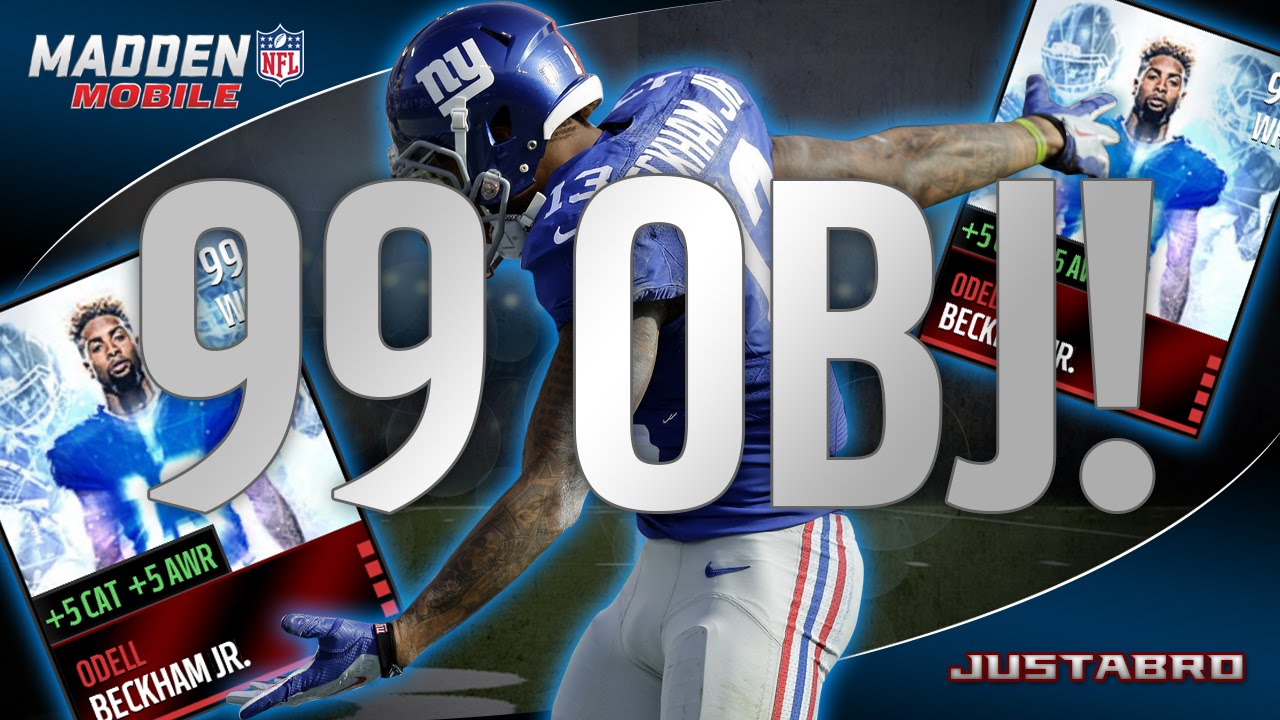 99 Odell Beckham JR! - Madden Mobile 16