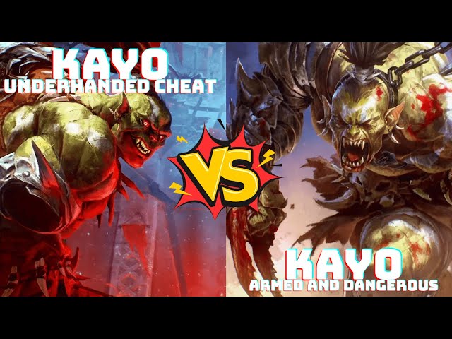 Improving in FaB #24 / Kayo, Underhanded Cheat vs. Kayo, Armed