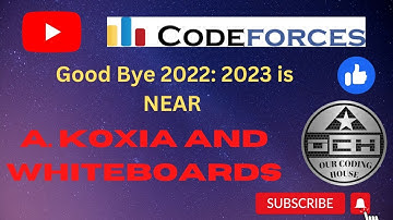 A.Koxia and Whiteboards || Good Bye 2022 : 2023 is NEAR || Codeforces Problem Solution #codeforces