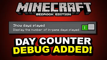 DAY COUNTER DEBUG ADDED, 1.21 NAME REVEAL? Minecraft Bedrock 1.21.0.23 Beta