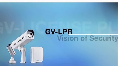 GeoVision LPR Deep Learning Presentation