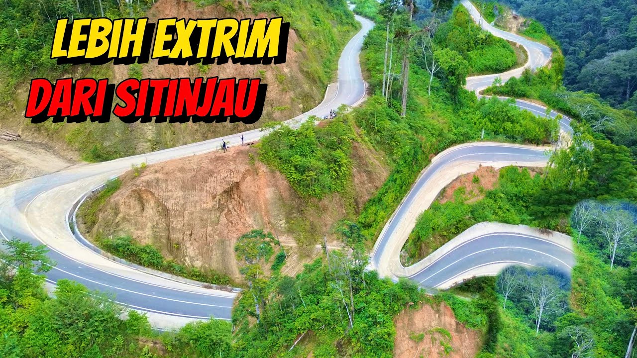 JALAN PALING EKSTRIM DI SUMBAR ❗️❗️BUKAN SITINJAU LAUIK ❗️JALAN BARU ALAHAN PANJANG PESISIR SELATAN