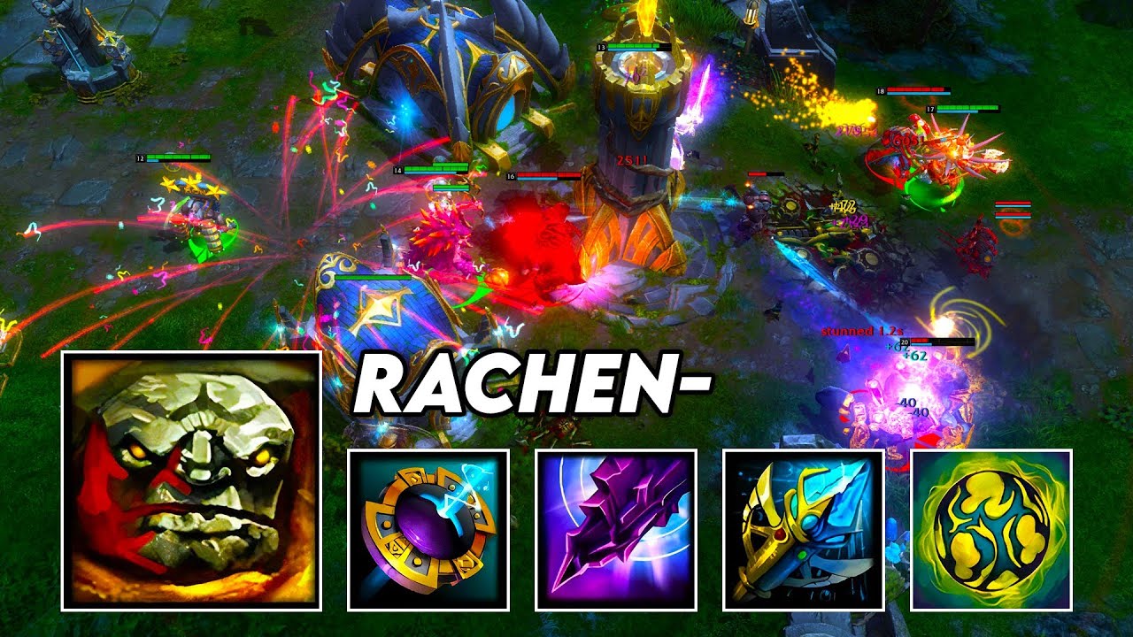 HoN Pebbles 1859 MMR RACHEN- - YouTube