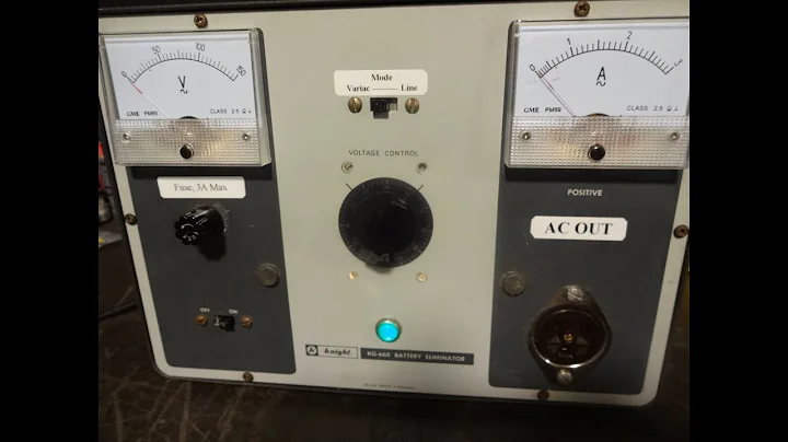 How to build a Homebrew AC variac for Radio amplifier repair Test bench