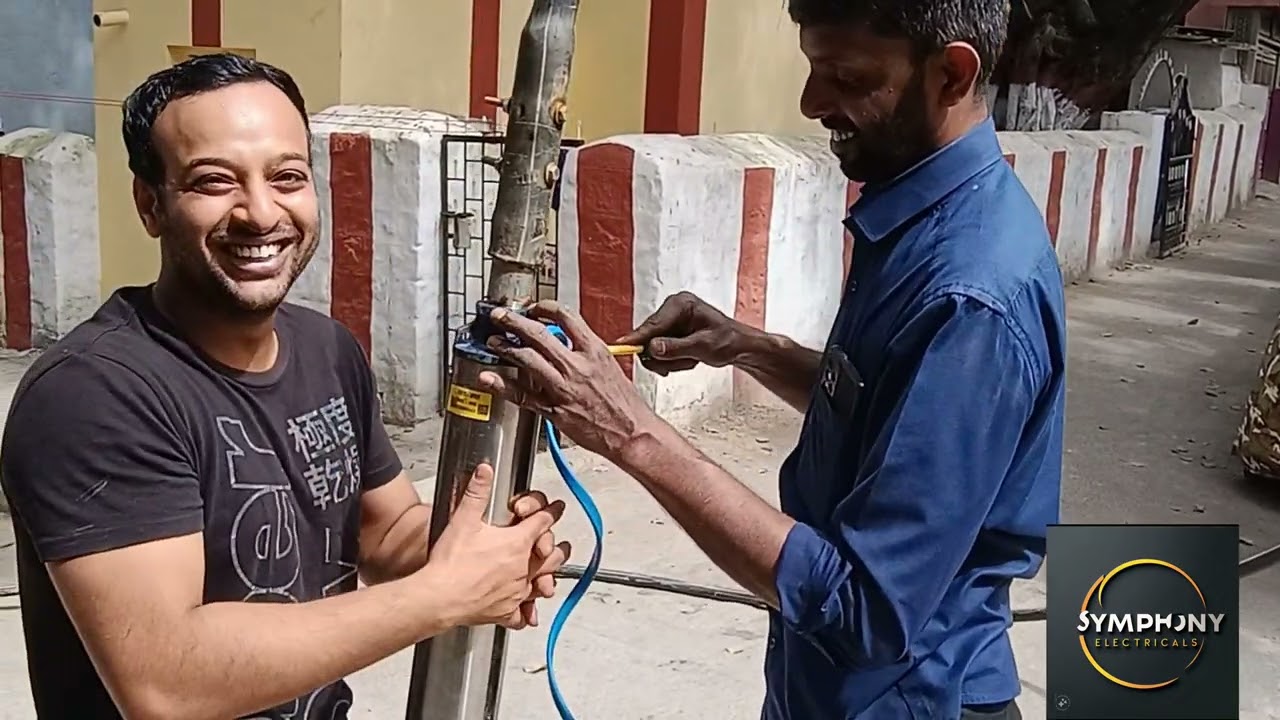 1.5 HP 20 stage Texmo Aqua pump new pump installation for more detail contact 812340 4720