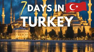 Travel vlog - How to Spend 7 Days in TURKEY 🇹🇷 Travel Itinerary