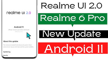realme 6 Pro Rollout New Update |Realme UI 2.0|Android 11 |Stable Update |Bug Fixing |Realme UI 2.0