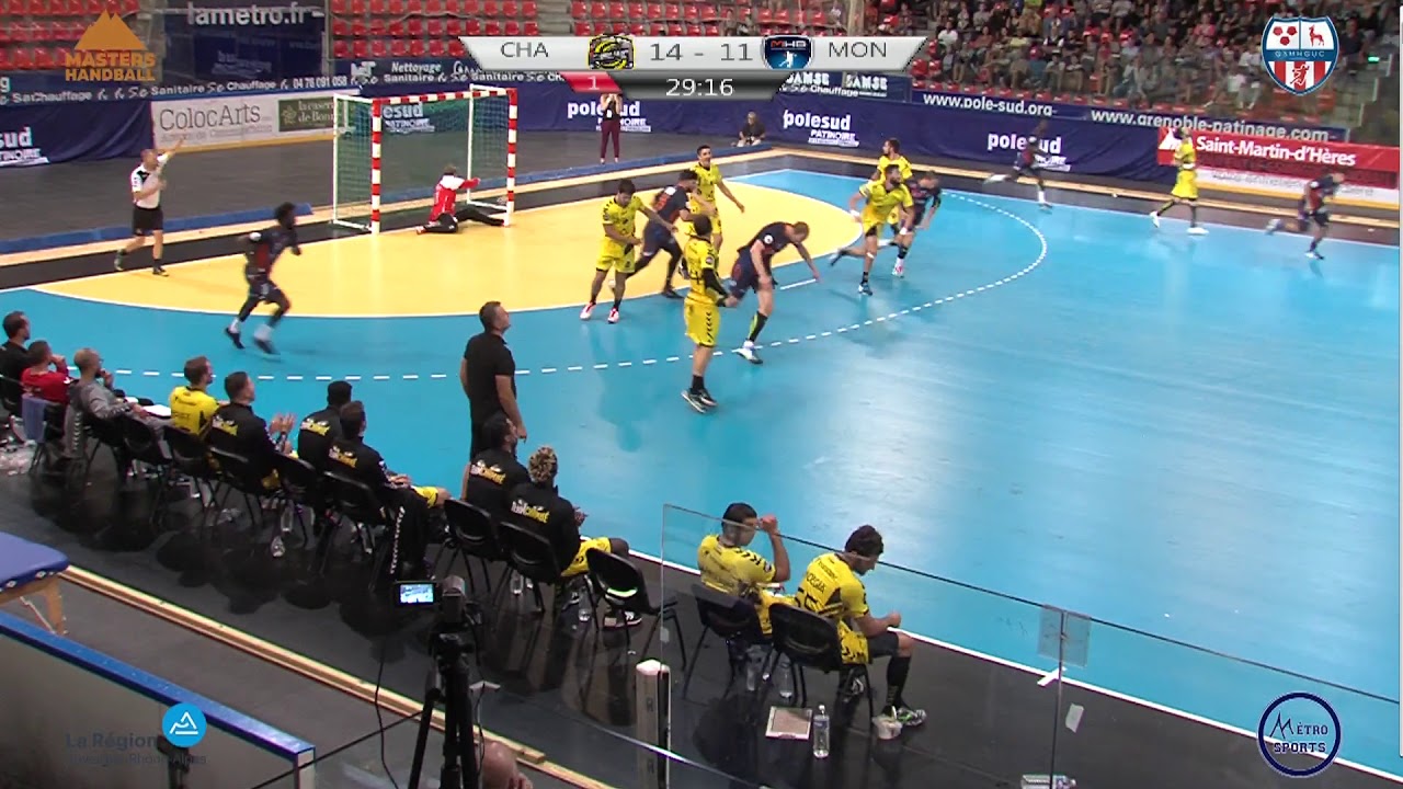 Masters Handball Grenoble finale Chambéry Montpellier YouTube