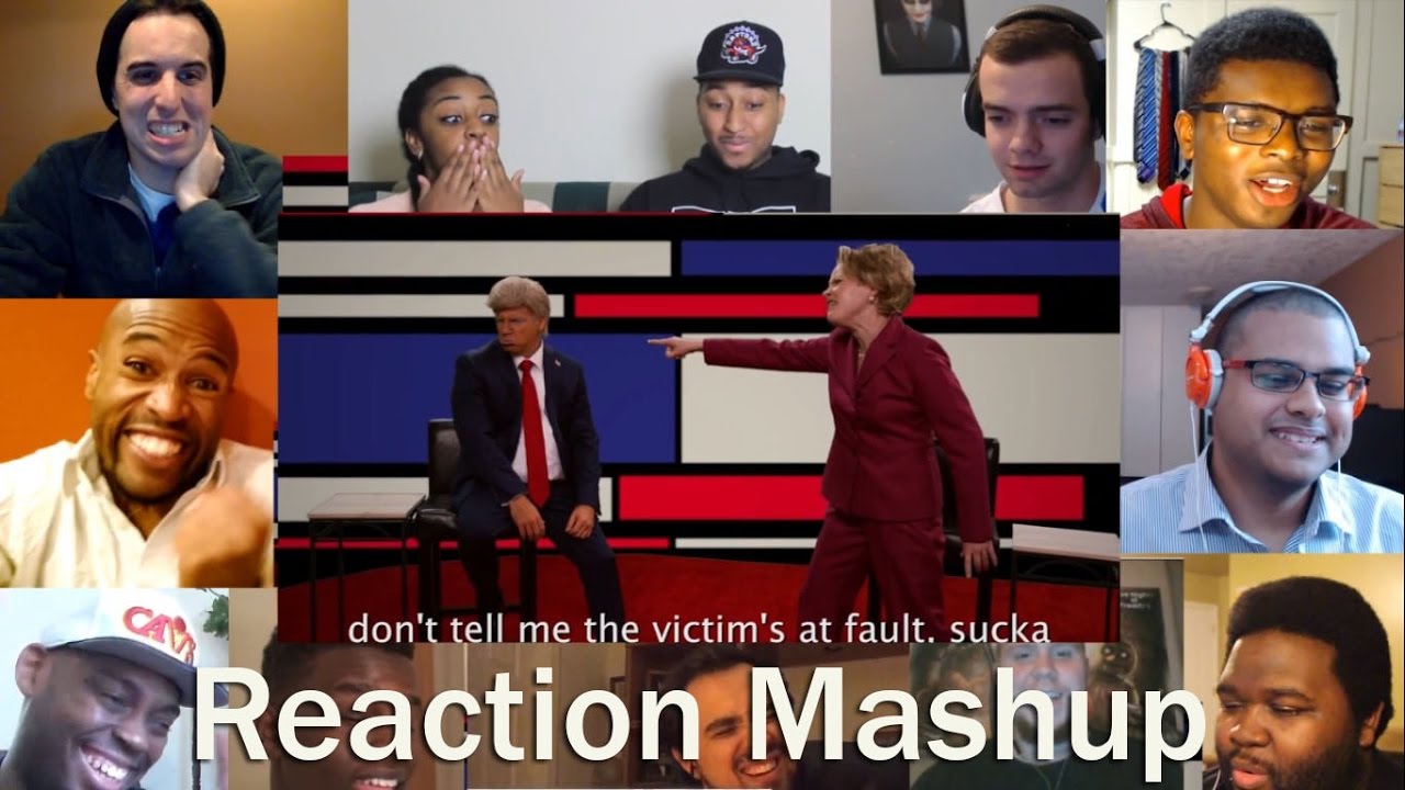 Donald Trump vs Hillary Clinton Epic Rap Battle of History REACTION ...