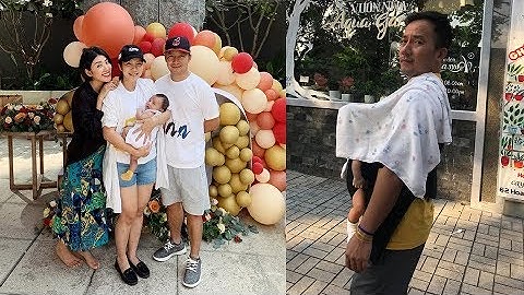 Cận cảnh gương mặt con trai của rapper Tiến Đạt và vợ kém 10 tuổi