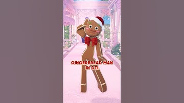 GINGERBREAD MAN TUTORIAL🎄NON VIP🎄 #dresstoimpress #dti #roblox #shorts