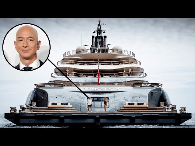 Billionaire yachts, cars, planes and trains