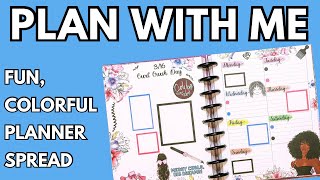 PLAN WITH ME | FUN DASHBOARD SPREAD | VERSED PLANNING &amp; LIVE LOVE POSH