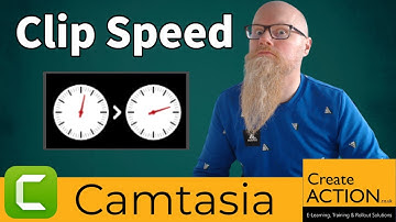 Slow Down and Speed Up Videos in Camtasia with Clip Speed!