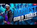 GUILD TEST &amp; MAD REACTION ON 1 VS 3 &amp; 2 vs 4 |TELUGU Free Fire 🔴Live Stream #frrefire #ff #viral