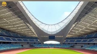 Yexing's most successful fabric membrane structure gymnasium