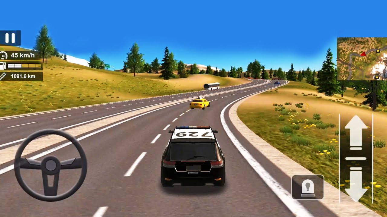 Police Car Driving Offroad - 