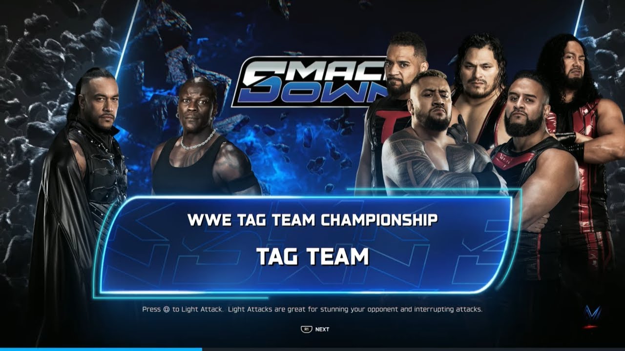 Smackdown Damian Priest & R Truth vs The MFT for the WWE Tag Team Championship