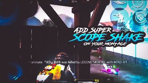 Add Super Scope Shake In Your Montages! Alight motion Tutorial! 777