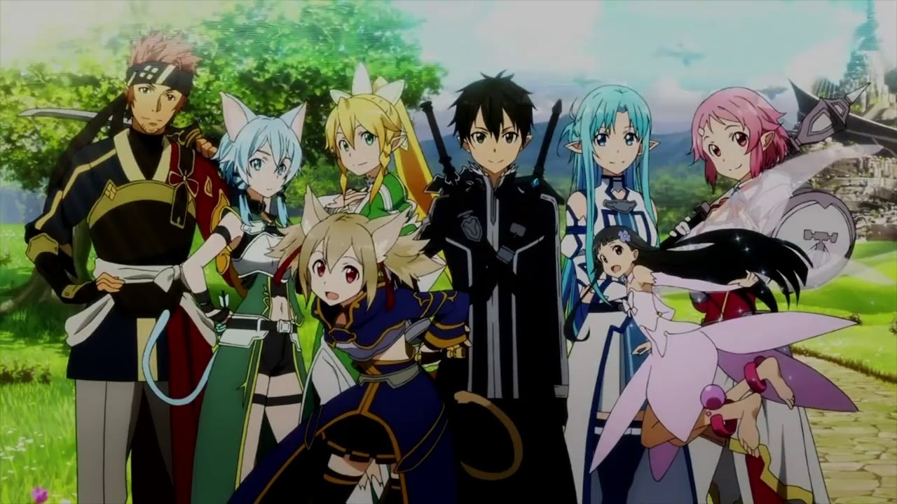 Мастера меча онлайн 3 сезон! Аниме реп обзор - YouTube