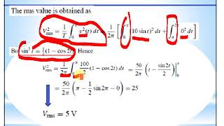Easy steps for finding RMS value for the given waveform