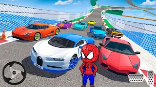 لعبه حيلة سيارة العضلات على مسارات مستحيلة لسباق السيارات #5 Android Gameplay screenshot 1