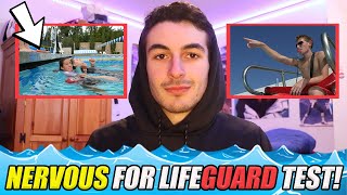 So...you are nervous for the Lifeguard test.