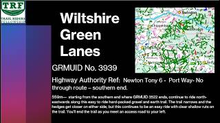 GRMUID No. 3939 - Highway Authority Ref:  Newton Tony 6 -  Port Way- No through route – southern end