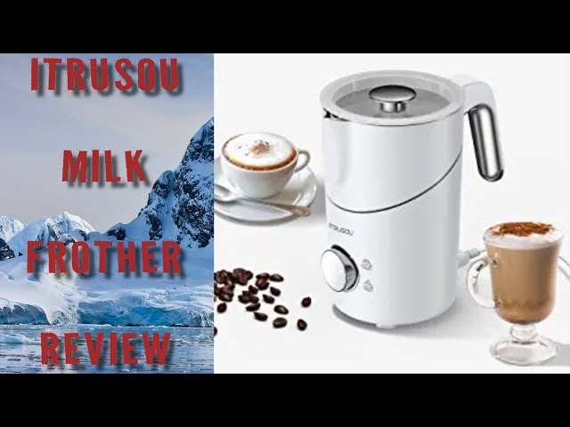 Milk Frother - 4 in 1 Detachable Milk Frother and Steamer, 13.5oz/400ml Milk  Frother Electric, Stainless Steel Frother for Coffee Latte, Cappuccinos,  Macchiato, Hot Chocolate, Dishwasher Safe