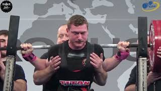 Gregory Ostyn - 10th Place 612.5kg Total - 74kg Class 2024 European Classic Championship by John Miller 405 views 3 weeks ago 4 minutes, 10 seconds