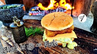 Burger Cu Pește Filet-O-Fish - Cooking In The Village Ep.29 - 4K