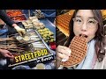 STREET FOOD IN BUSAN ft Waffle Sandwich (Busan Day 8)