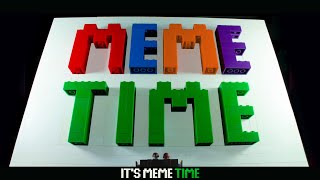 Meme Time Intro In Lego