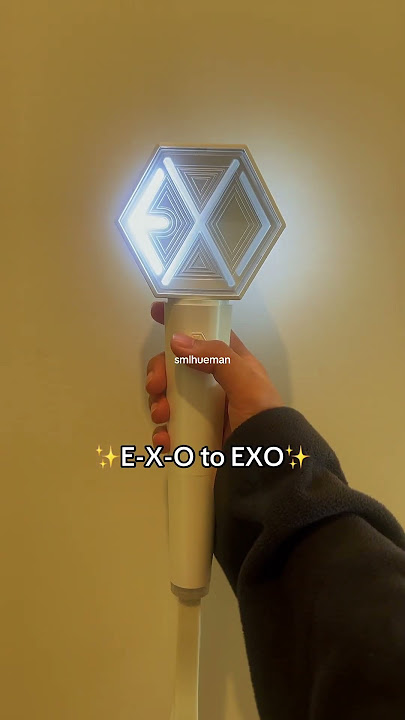 4 Different Light Settings of EXO Lightstick #exo #lighstick #kpop #korean #pop #music #concert
