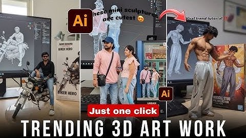 How to Make Trending 3D Art Photo | Easy AI Tutorial (EditProTips + Google Gemini)