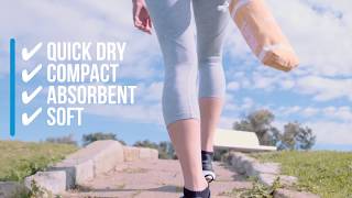 Unique Yoga & Gym towels - made from 30% recycled water bottles - Active collection | Dock & Bay screenshot 2