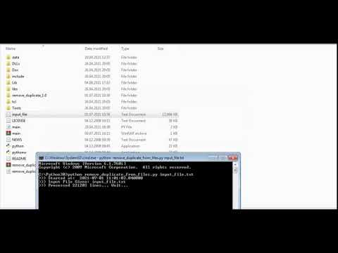 Remove Duplicate Email list