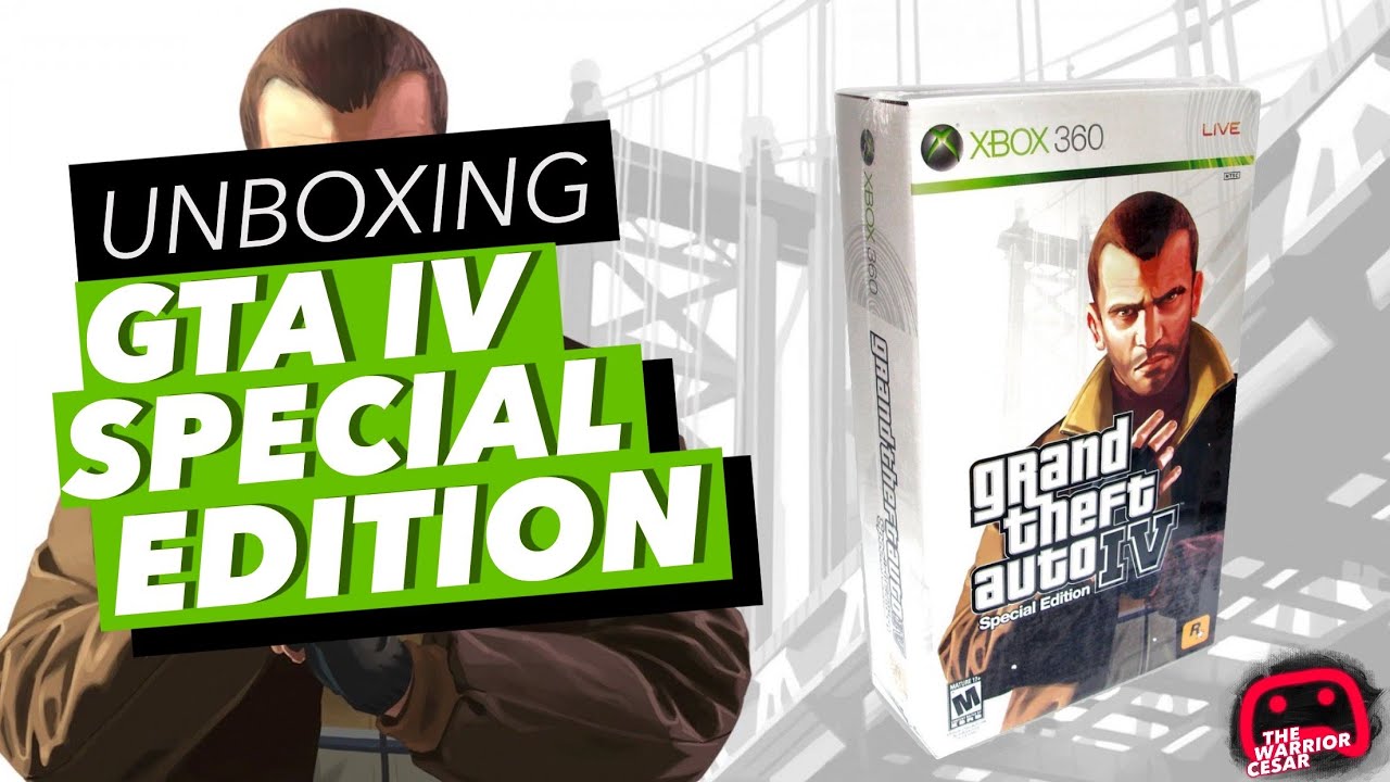 acantilado Momento travesura Unboxing GTA IV Special Edition Xbox 360 en Español (MX) - YouTube