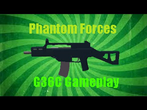 G36c Phantom Forces Gameplay No Commentary Youtube - roblox phantom forces g36c