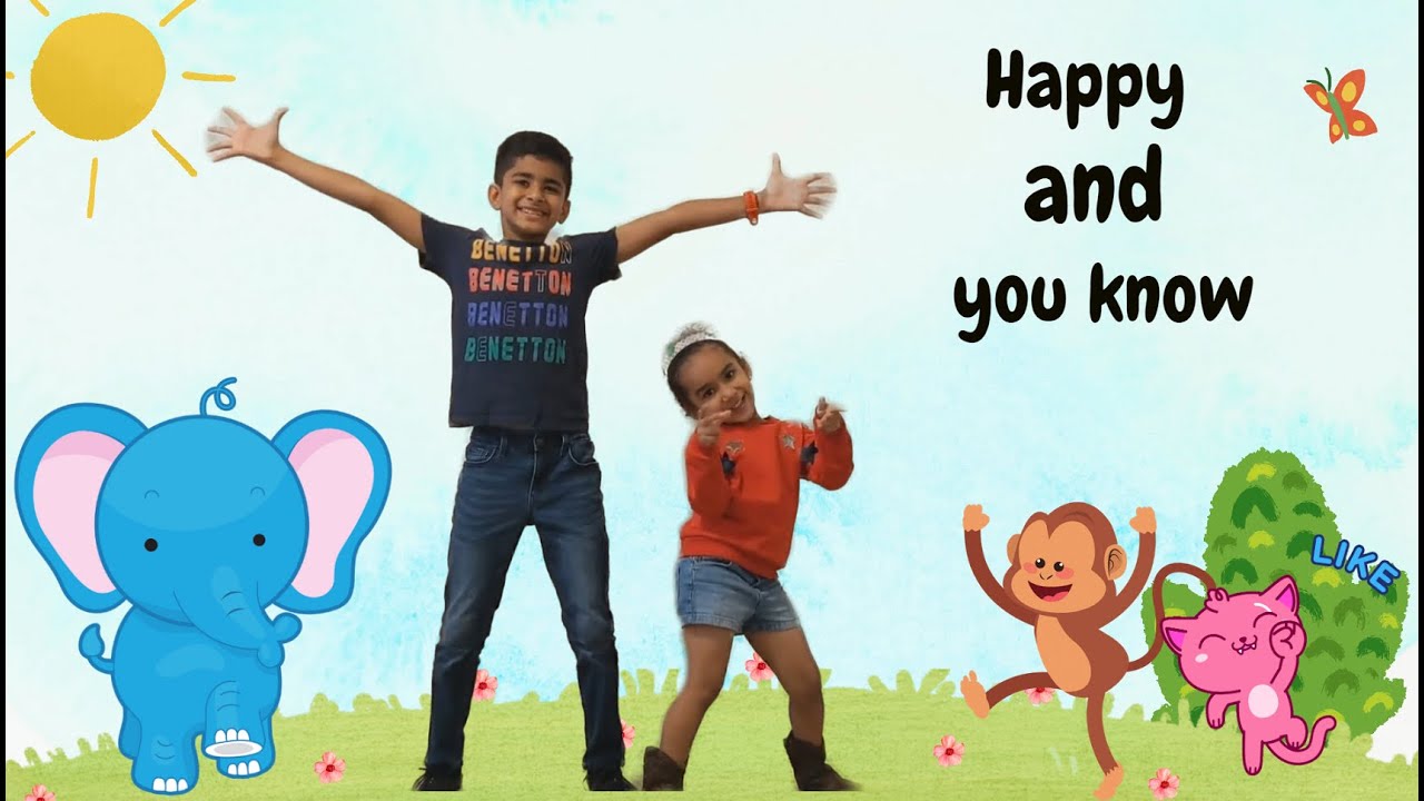 🌟 Happy and You Know It Dance! 🕺💃 | FlashFitnessKids | Fun and Energetic Kids Workout - YouTube