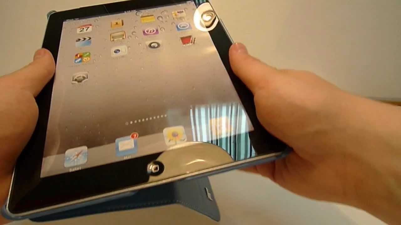 ДешевлеТочно.Нет - Осмотр чехла JisonCase для iPad 2 / iPad 3 Blue