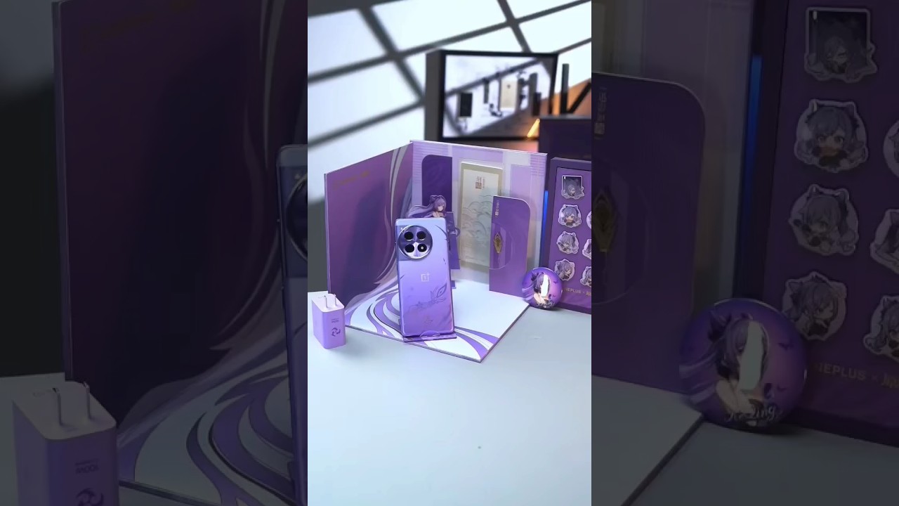 OnePlus Ace3 unboxing Genshin Impact Customized Edition 