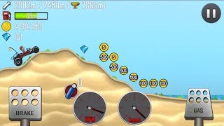 Hill Climb Racing | Dune Buggy Fully Upgraded Gameplay | Android Games | Droidnation screenshot 4