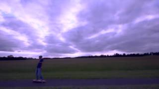 Longboard cruising - Phoenix Park Ireland