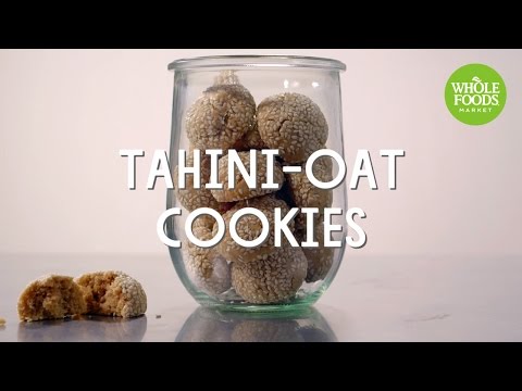 Tahini-Oat Cookies | Special Diet Recipes | Whole Foods Market
