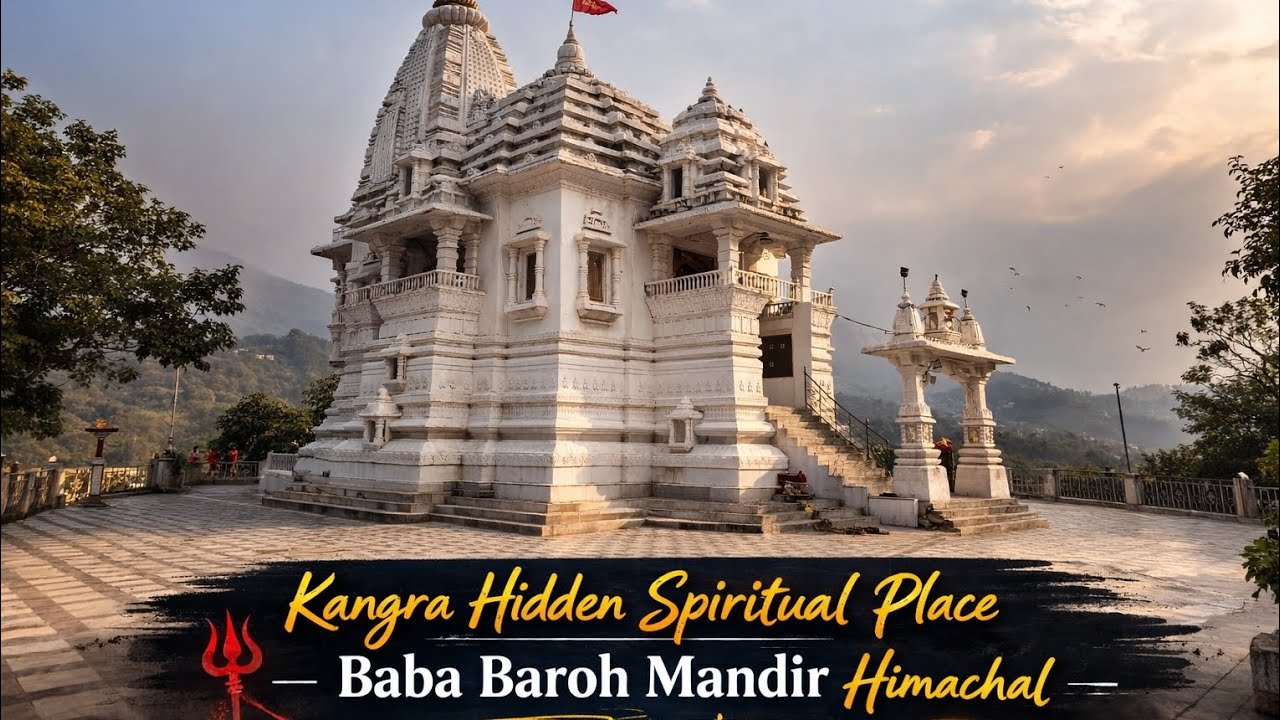 Kangra Hidden Spiritual Place | Baba Baroh Mandir Himachal 🙏 # ...