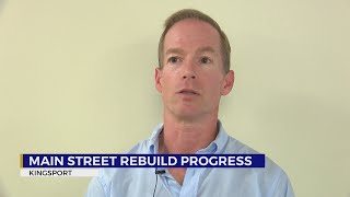 Kingsport city engineer updates public on Main Street Rebuild project