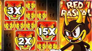 MASSIVE CLUSTERS On RED RASCAL SLOT PAID!!