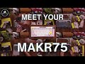 The MAKR75 is @corsair 's first DIY barebones keyboard! #MeetYourMAKR